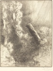 雨中的芳登堡回忆录 作者 阿方斯·莱格罗斯（Alphonse Legros）