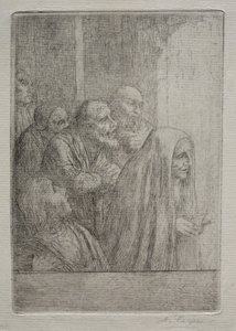 午夜弥撒 作者 阿方斯·莱格罗斯（Alphonse Legros）