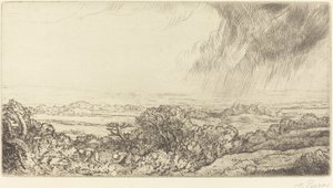 蘑菇采集者 Les ramasseurs de champignons. 作者 阿方斯·莱格罗斯（Alphonse Legros）