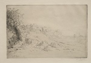 我的农场。 作者 阿方斯·莱格罗斯（Alphonse Legros）