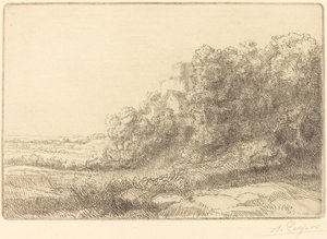 古老的城堡 作者 阿方斯·莱格罗斯（Alphonse Legros）