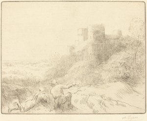老城堡 作者 阿方斯·莱格罗斯（Alphonse Legros）