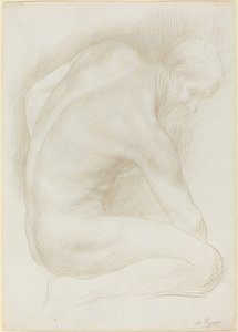老人 作者 阿方斯·莱格罗斯（Alphonse Legros）
