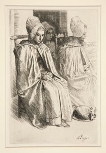 Paysannes des Environs de Boulogne（布洛涅附近的农妇） 作者 阿方斯·莱格罗斯（Alphonse Legros）