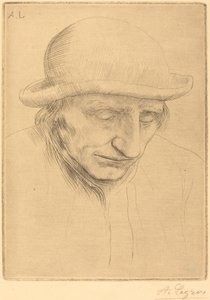 戴圆帽的农民 戴圆帽的农民。 作者 阿方斯·莱格罗斯（Alphonse Legros）