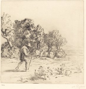 小贩(Le colporteur) 作者 阿方斯·莱格罗斯（Alphonse Legros）