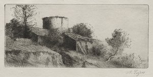鸽子塔 作者 阿方斯·莱格罗斯（Alphonse Legros）