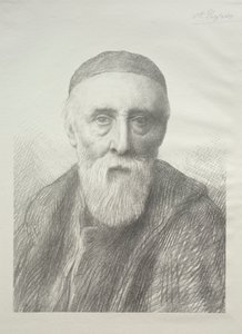 乔治-弗雷德里克-瓦兹肖像（第二版） 作者 阿方斯·莱格罗斯（Alphonse Legros）