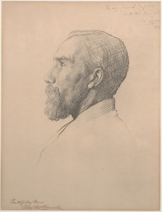 亚历山大·肯尼迪教授的肖像 作者 阿方斯·莱格罗斯（Alphonse Legros）