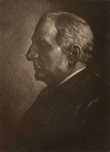 弗朗西斯-西摩-海登爵士肖像 作者 阿方斯·莱格罗斯（Alphonse Legros）