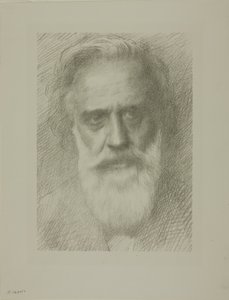 艺术家肖像》，第八版 作者 阿方斯·莱格罗斯（Alphonse Legros）