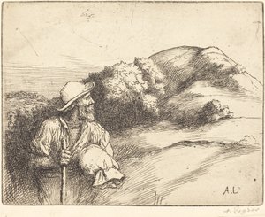 从田野返回（Le retour des champs） 作者 阿方斯·莱格罗斯（Alphonse Legros）