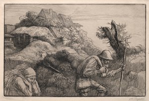 从伍兹Le Retour du Bois返回。 作者 阿方斯·莱格罗斯（Alphonse Legros）