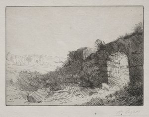 罗马遗址 作者 阿方斯·莱格罗斯（Alphonse Legros）