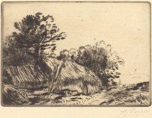 乡村景象 乡村景象。 作者 阿方斯·莱格罗斯（Alphonse Legros）