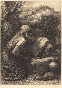 圣杰罗姆，第二盘 作者 阿方斯·莱格罗斯（Alphonse Legros）