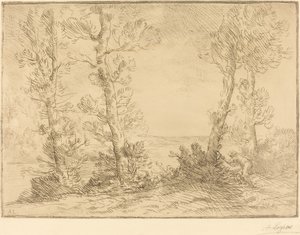 鲑鱼费舍尔 作者 阿方斯·莱格罗斯（Alphonse Legros）