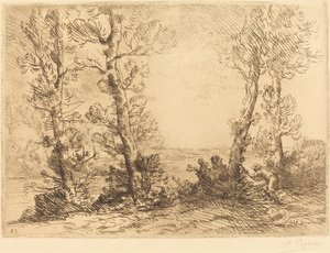 鲑鱼-费舍尔-萨乌蒙（Le pecheur du saumon）。 作者 阿方斯·莱格罗斯（Alphonse Legros）