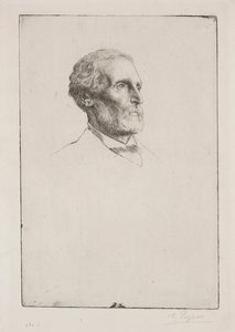 弗雷德里克•伯顿爵士。 作者 阿方斯·莱格罗斯（Alphonse Legros）