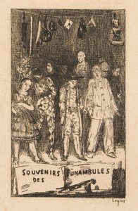 Funambules 回忆录 作者 阿方斯·莱格罗斯（Alphonse Legros）
