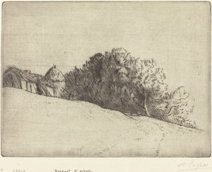 树丛 作者 阿方斯·莱格罗斯（Alphonse Legros）