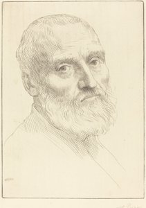 人头像研究 作者 阿方斯·莱格罗斯（Alphonse Legros）