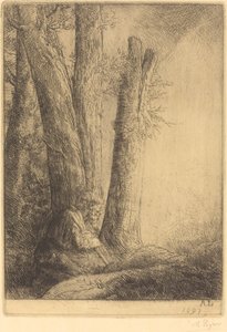 为浪子的研究 作者 阿方斯·莱格罗斯（Alphonse Legros）