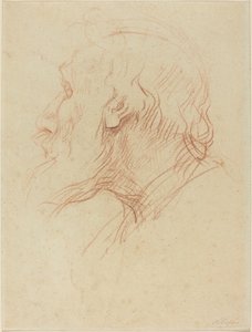 一个乞丐的研究。 作者 阿方斯·莱格罗斯（Alphonse Legros）