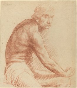 对一个希腊人的研究。 作者 阿方斯·莱格罗斯（Alphonse Legros）