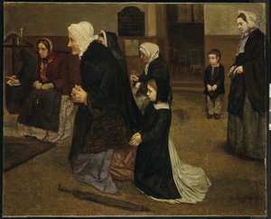 1859年的天使 作者 阿方斯·莱格罗斯（Alphonse Legros）