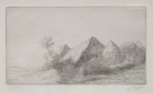 车棚 作者 阿方斯·莱格罗斯（Alphonse Legros）