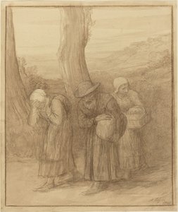 出发》，1905年。 作者 阿方斯·莱格罗斯（Alphonse Legros）