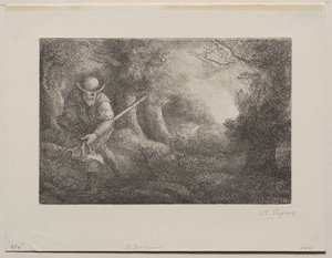 园丁
 作者 阿方斯·莱格罗斯（Alphonse Legros）