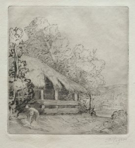 小棚屋（Le Petit Hangar） 作者 阿方斯·莱格罗斯（Alphonse Legros）