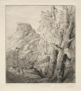 古城 作者 阿方斯·莱格罗斯（Alphonse Legros）