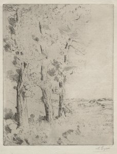 朗读者  树下的讲座 作者 阿方斯·莱格罗斯（Alphonse Legros）