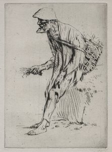 红色Pimpernel供应商。 作者 阿方斯·莱格罗斯（Alphonse Legros）