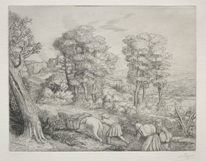 回到农场》（Le Retour à la Ferme） 作者 阿方斯·莱格罗斯（Alphonse Legros）