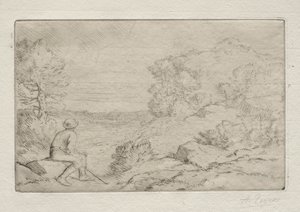 岩石 作者 阿方斯·莱格罗斯（Alphonse Legros）