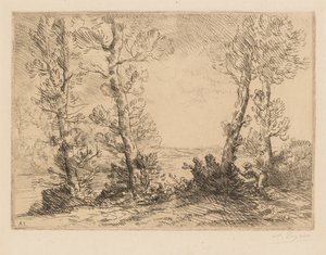 鲑鱼渔夫 作者 阿方斯·莱格罗斯（Alphonse Legros）
