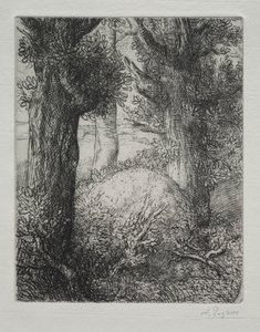 高卢人的墓冢 作者 阿方斯·莱格罗斯（Alphonse Legros）