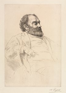 Val Prinsep。 作者 阿方斯·莱格罗斯（Alphonse Legros）