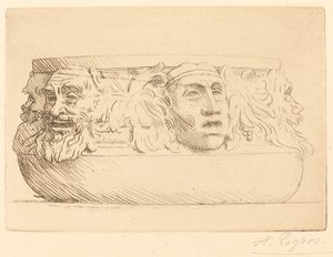 雕像花瓶 作者 阿方斯·莱格罗斯（Alphonse Legros）