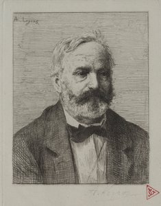 维克多-雨果
 作者 阿方斯·莱格罗斯（Alphonse Legros）