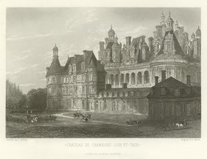 Chateau de Chambord-Loir-et-Cher 作者 阿方斯·玛丽·德·诺伊维尔