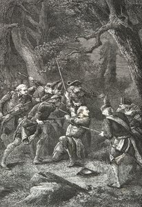 骑士达萨斯在克罗斯特坎彭战役中丧生 作者 阿方斯·玛丽·德·诺伊维尔