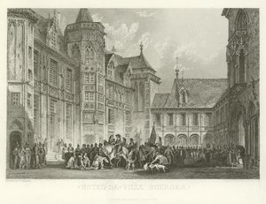 Hotel-de-Ville Bourges 作者 阿方斯·玛丽·德·诺伊维尔