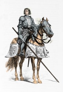 巴亚尔骑士肖像（雕刻） 作者 阿方斯·玛丽·德·诺伊维尔