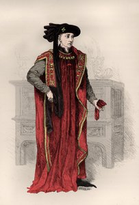 Philippe 3 de Bourgogne dit le bon 肖像（雕刻） 作者 阿方斯·玛丽·德·诺伊维尔