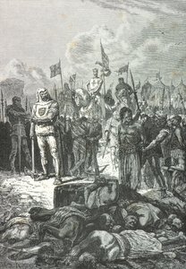 狮心王理查德下令在圣让德阿克屠杀穆斯林 作者 阿方斯·玛丽·德·诺伊维尔